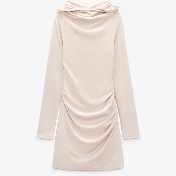 ✨BLACK FRIDAY SALE✨
Zara Open Back Hooded Mini Dress - Picture 1 of 1